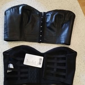 2 urban outfitters corset tops